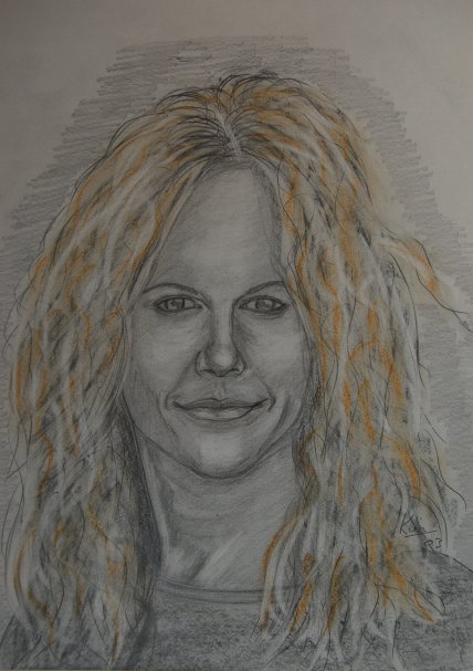 Pencil/Pastel > Meg