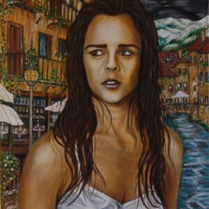 Oil Painting > Terminus (  Ali MacGraw )