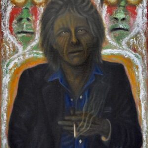 Oil Painting > Bush Telegraph > Leonard Cohen