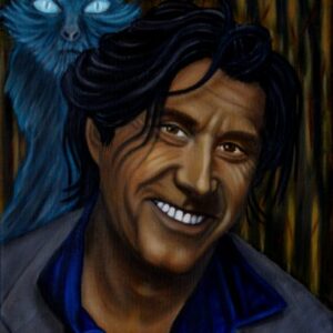 Oil Painting > Cat Blue > Bryan Ferry
