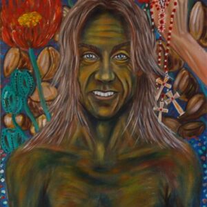 Oil Painting > Club Johnson ( Iggy Pop )
