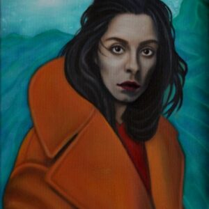 Oil Painting > Glass Slipper > Oona Chaplin