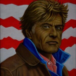 Oil Painting > Mountain Pass > Robert Redford