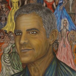 Oil Painting > Mr Peter ( George Clooney )