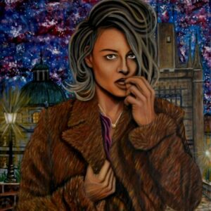 Oil Painting > Nite Flight > Jodie Foster