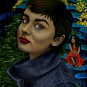 Oil Painting > Not Alone > Audrey Hepburn