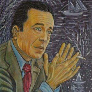Oil Painting > Pond Life ( Humphrey Bogart )