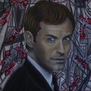 Oil Painting > Red Alert ( Jude Law )