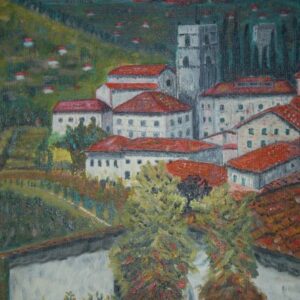 Oil Painting > Red Roofs > No price guide Offers considered