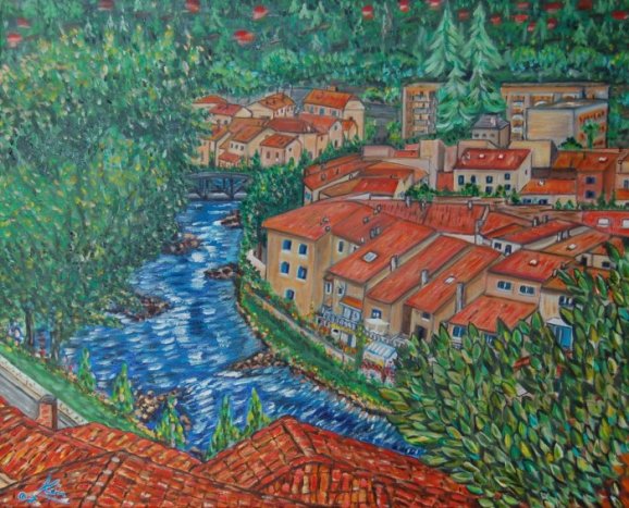 Oil Painting > Salute ( Quillan )