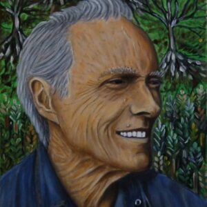 Oil Painting > Secret Garden ( Clint Eastwood )