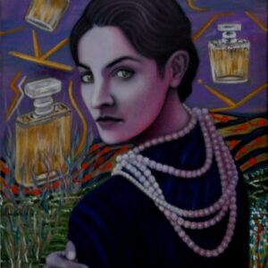 Oil Painting > Smoking Gun > Coco Chanel