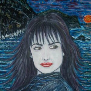 Oil Painting > Temptation  ( Penelope Cruz )