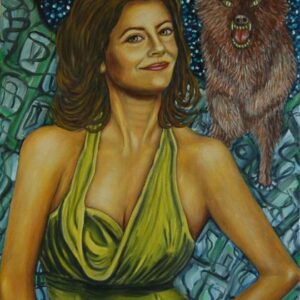 Oil Painting > Whoops a Daisy ( Susan Sarandon )
