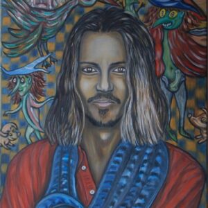 Oil Painting > The Visit > Johnny Depp